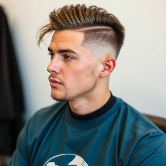 Skin Fade Mullet HAircut