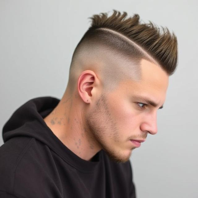 Skin Fade Mullet HAircut