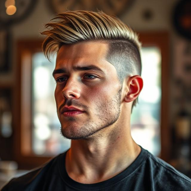 Skin Fade Mullet HAircut