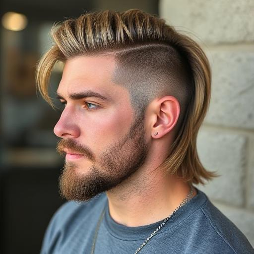 Semi Mullet Haircut