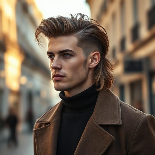 Euro Mullet Haircut