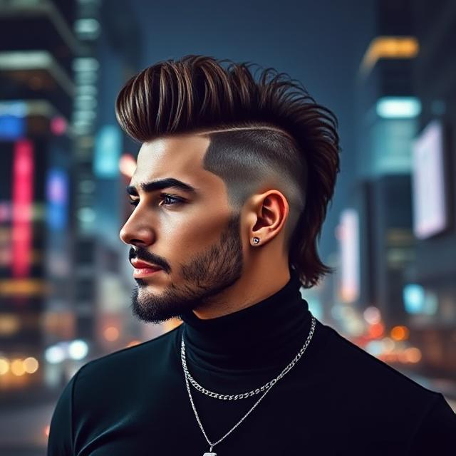 Modern Mullet Haircut for Men