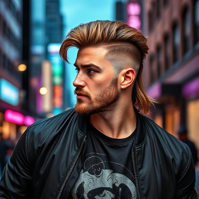 Undercut Mullet Haircut