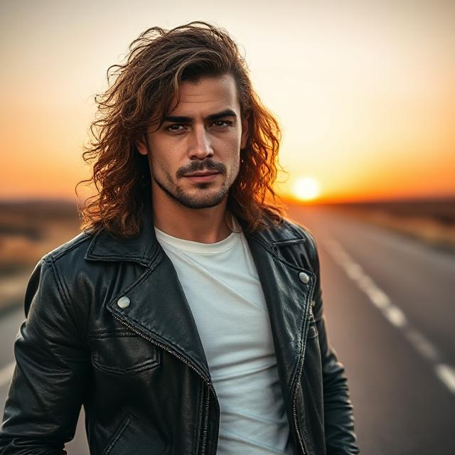 Long Mullet Haircut for Men