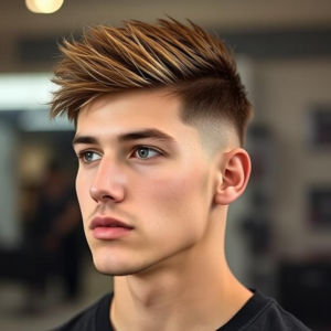 Short Mullet haircut