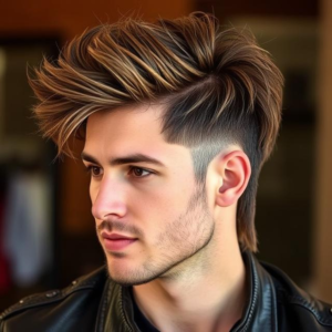 Textured Mullet Haircut