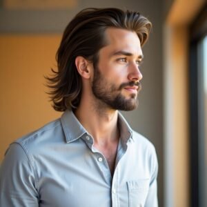 Mullet haircut