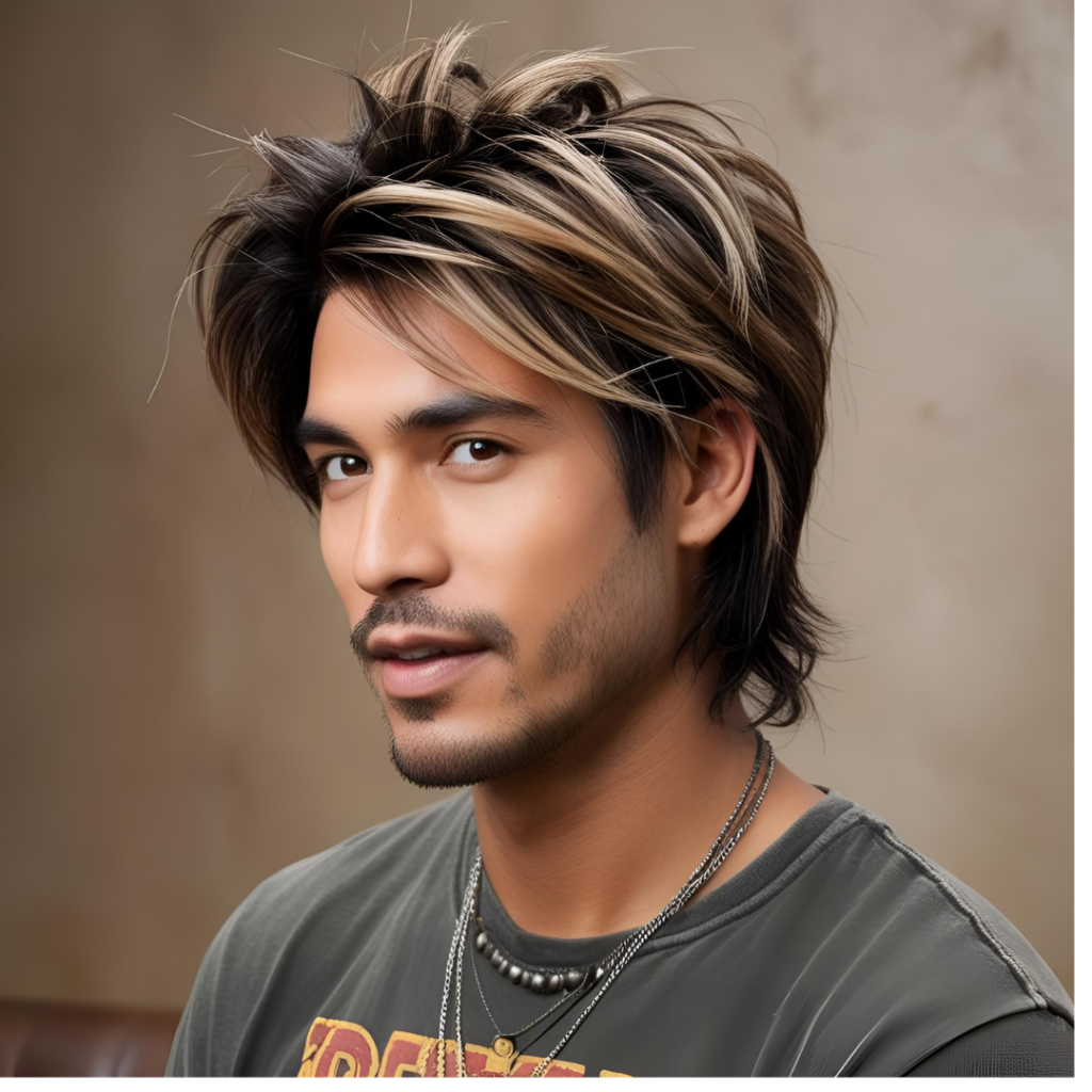 Shaggy Mullet Haircut for man