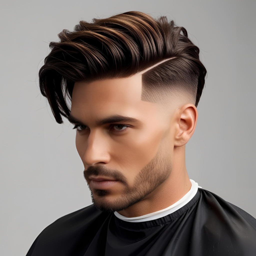 Undercut Mullet Haircut