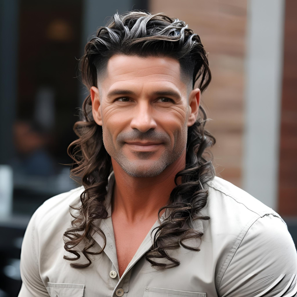 Long Mullet Haircut for Men