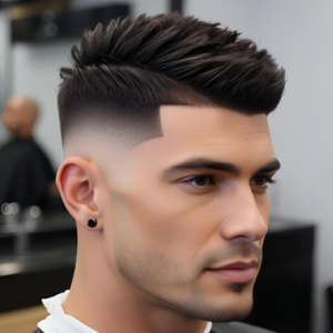 Short Mullet haircut