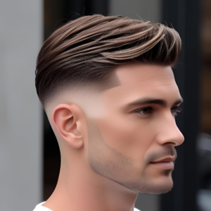 Short Mullet haircut