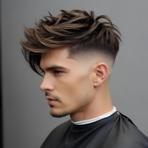 Textured Mullet Haircut