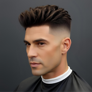 Mullet Haircut With Fade