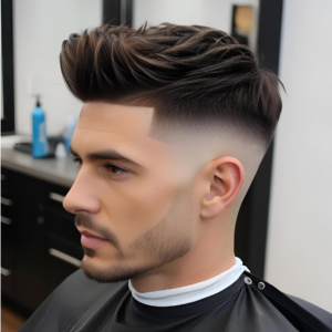 Mens Mullet Fade Haircut