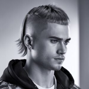 Mullet haircut