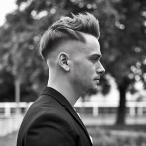 Mens Mullet Fade Haircut