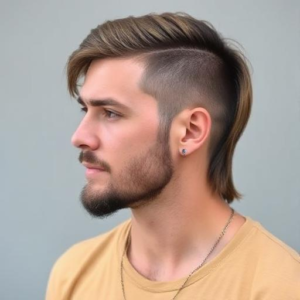 Straight Mullet Haircut