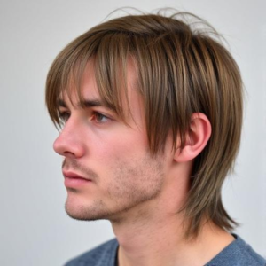 Straight Mullet Haircut