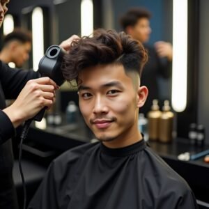 Asian Perm Mullet