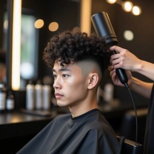 Asian Perm Mullet