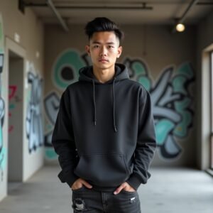 Undercut Mullet Asian