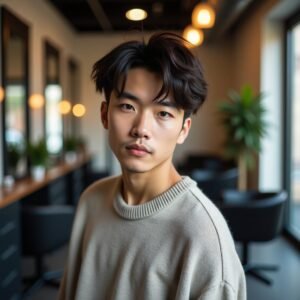  Wolf Cut Asian