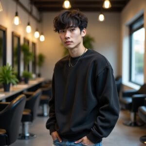  Wolf Cut Asian