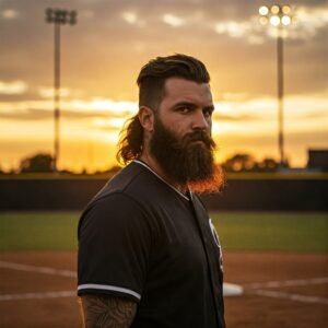 Baseball Mullet Haircuts