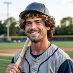 Curly Mullet Haircut