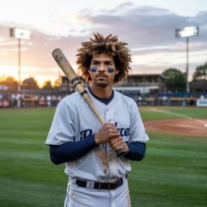 Curly Mullet Haircut