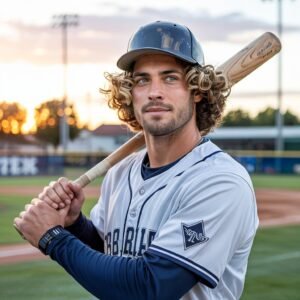 Curly Mullet Haircut