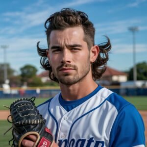 Baseball Mullet Haircuts