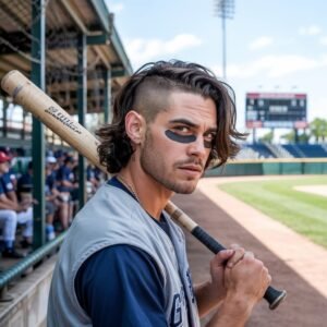 Baseball Mullet Haircuts