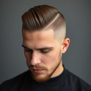 Buzz Cut Burst Fade Mullet