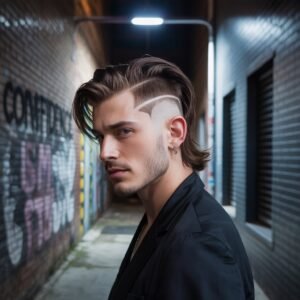  Burst Fade Mullet